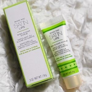 White Tea & Citrus Satin Lips Shea Sugar Scrub